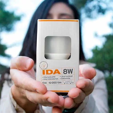 IDA förpackning Carlund & Co reklambyrå Göteborg – förpackningsdesign