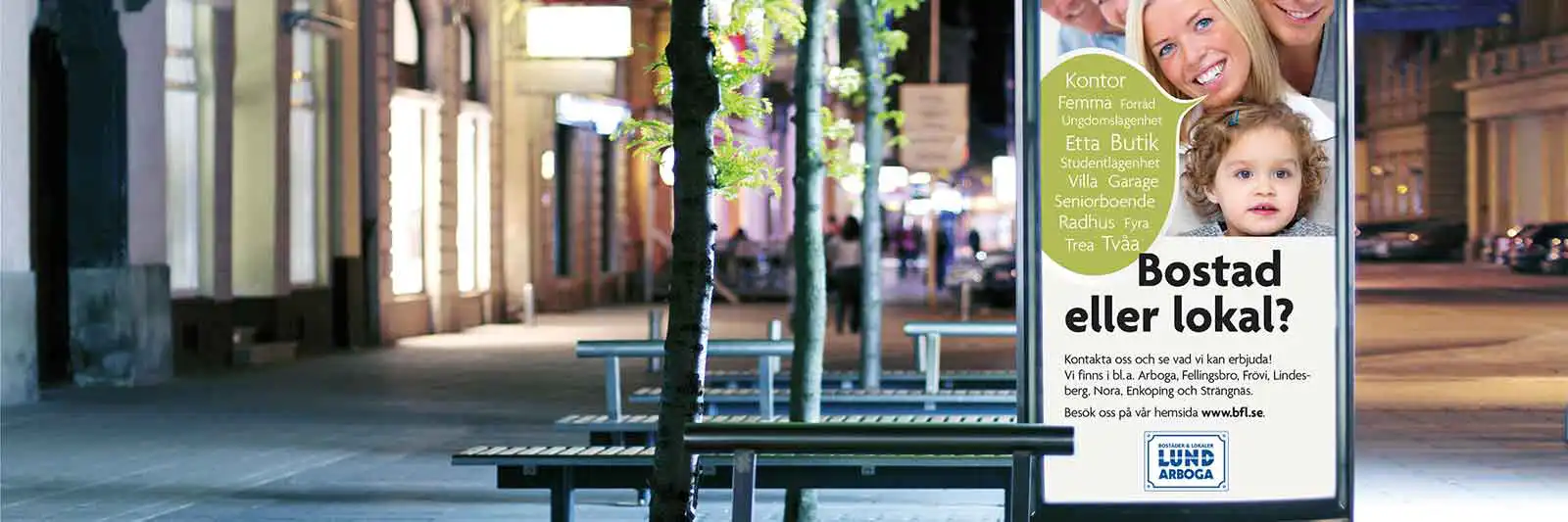 Skyltar och mässmaterial som syns och engagerar