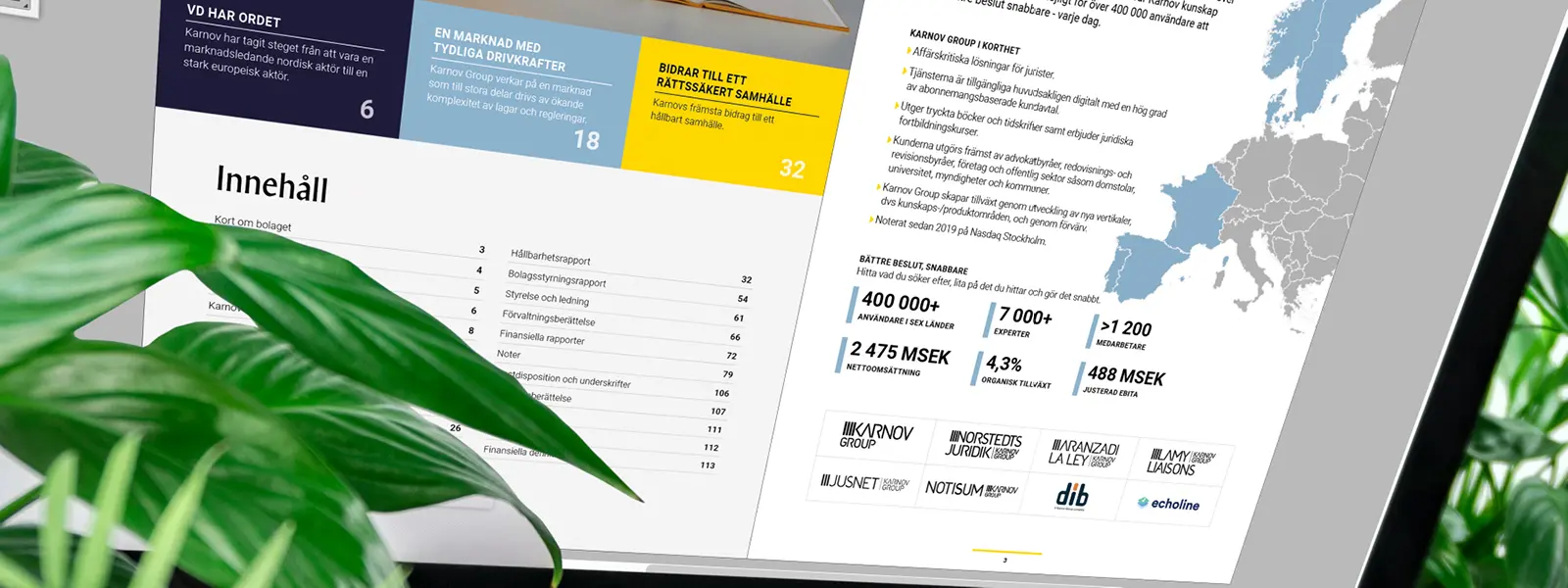 Årsredovisningar och originalproduktion med hög kvalitet